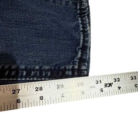 Rock Revival Gina Skinny Jeans Womens Size 29 x 30.5 with Embellished Pockets - Picture 6 of 10